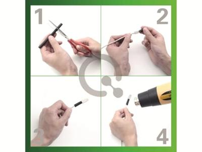 Quadrios 2103CA001 Krimpkous assortiment Zwart, Rood, Geel, Blauw, Groen Krimpverhouding:2:1 620 stuk(s) Quadrios 2103CA001 Krimpkous assortiment Zwart, Rood, Geel, Blauw, Groen Krimpverhouding:2:1 620 stuk(s)