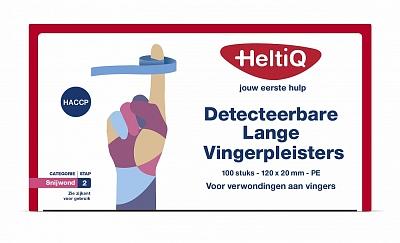 Heltiq Detecteerbare Lange Vingerpleisters Pe 120x20mm