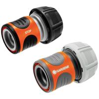 Slangaansluiting Gardena Aquastop 18275-20 2 Stuks - thumbnail
