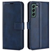 Lunso - Samsung Galaxy S23 Plus - cover bookcase hoes - Blauw - thumbnail