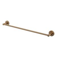 Handdoekhouder Haceka Kosmos Enkel 61 cm Geborsteld Koper - thumbnail