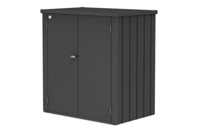 Biohort Romeo L terraskast donkergrijs metallic 132x87x140 cm- - Metaal- Biohort