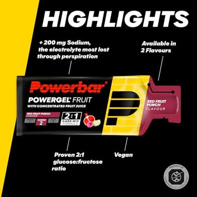 Powerbar powergel fruit 41g