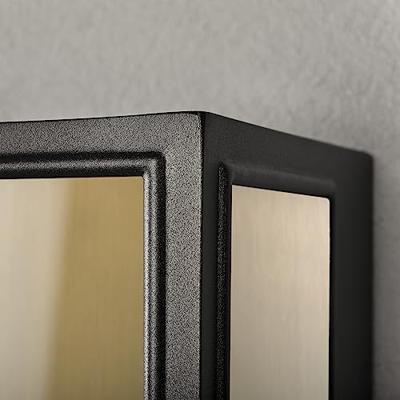 KonstSmide BuitenlampCarpi zwart met goud - 7347-758 - thumbnail
