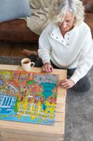 Premium Collection Anton Pieck, Boten in de gracht 1000 stukjes - thumbnail