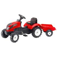 Falk country farmer tractor + aanhanger123x42x53 cm - thumbnail