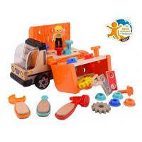 Jouéco Uitvouwbare werkbank in truck - thumbnail