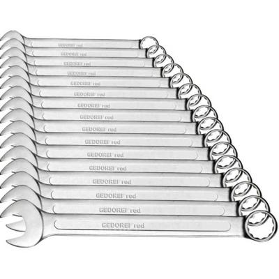Gedore R09115016 | Red | Ringsteeksleutelset | 1/4"- 1,1/4" AF | 16-delig - 3301043