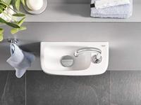 Grohe Euro Keramiek Fontein 37x18 cm met Kraangat en Overloop Wit - thumbnail