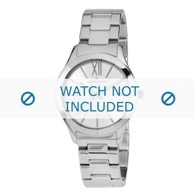 Jacques Lemans horlogeband 1-1840F Staal Zilver