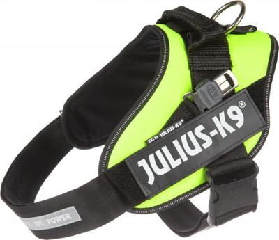 Julius K9 Blindengeleidehond tuig - Neon groen - Maat 3