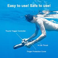 WAYDOO Subnado Seascooter Zwart Li-ion 25.2 V 3900 mAh - thumbnail