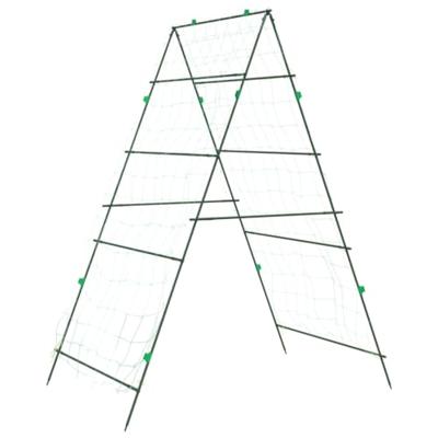 VidaXL Plantenklimrekken 2 st a-frame staal