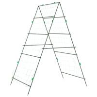 Plantenklimrekken 3 st A-frame staal - thumbnail