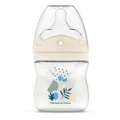 Babyfles tegen koliek - DODIE - 150 ml - Biomimicry speen met meerdere perforaties - 0+ maanden - Flow 1 - Blauw Babyfles tegen koliek - DODIE - 150 ml - Biomimicry speen met meerdere perforaties - 0+ maanden - Flow 1 - Blauw
