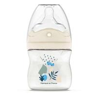 Babyfles tegen koliek - DODIE - 150 ml - Biomimicry speen met meerdere perforaties - 0+ maanden - Flow 1 - Blauw - thumbnail