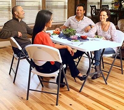 Vouwtafel Lifetime Wit 185 x 74 x 76 cm Staal Plastic - thumbnail