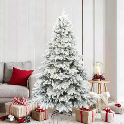 VidaXL Kunstkerstboom met 300 led met standaard wit 180 cm pe en pvc