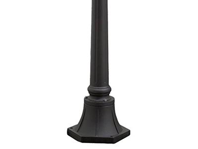Staande lamp Parma Mezzani zwart klassieke buitenlamp7225-750