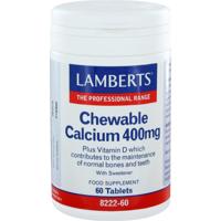 Lamberts Calcium 400mg + Vitamine D Kauwtabletten - thumbnail