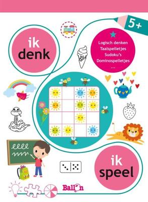 Ballon Kids Ik denk, Ik speel 0   Ik denk ik speel 5+