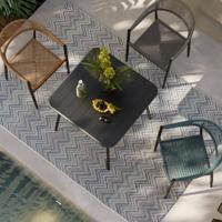 Vloerkleed Zigzag blauw 330x230cm Kare Design - thumbnail