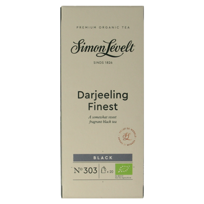 Darjeeling finest bio 20 Zakjes