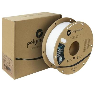 Polymaker PA13001 Filament PLA+ Highspeed filament, Slagvast 1.75 mm 1000 g Wit PolySonic™ 1 stuk(s)