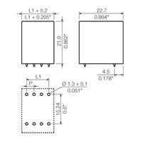Weidmüller 1031090000 Male behuizing (board) BC/SC Totaal aantal polen 30 Rastermaat: 3.81 mm 20 stuk(s)