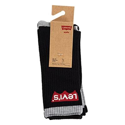 Set van 3 paar LEVI'S Batwing regular cut sokken zwart Set van 3 paar LEVI'S Batwing regular cut sokken zwart