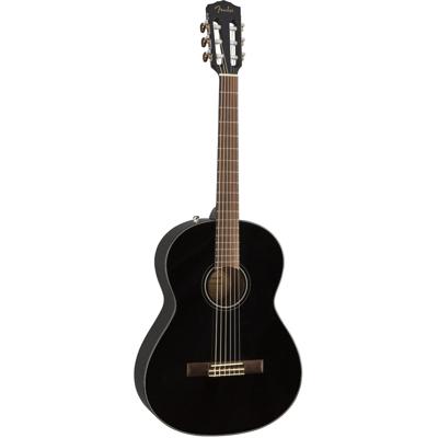Fender Classic Design CN-60S Black klassieke gitaar Fender Classic Design CN-60S Black klassieke gitaar