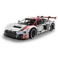 Audi R8 LMS GT3 1:8 bouwset - Wit - thumbnail