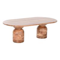 Hoofdtafel DKD Home Decor Acacia 135 x 75 x 45 cm - thumbnail