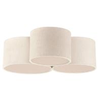 Just Light 3-lichts plafondlampGreen Duro zandkleurig - 14890-39 - thumbnail