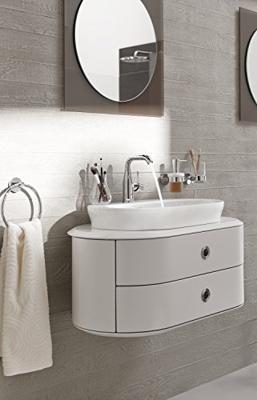 GROHE Essence New Wastafelkraan Opbouw - uitloop 11.4cm - M-size - hoge draaibare uitloop - waste - chroom 23462001 - thumbnail