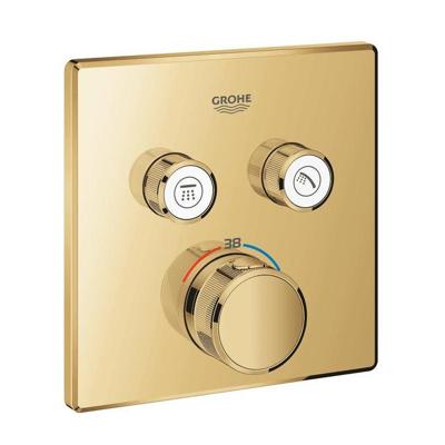 GROHE Grohtherm Smartcontrol Mengkraan - afdekset - thermostaat - met omstel - cool sunrise 29124gl0