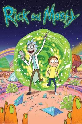 Poster Rick and Morty - Portal 61x91,5cm Poster Rick and Morty - Portal 61x91,5cm