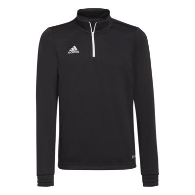 adidas Entrada 22 Trainingstrui 1/4-Zip Kids Zwart Wit