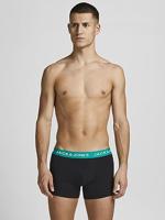 Jack and Jones 5-Pack heren boxershort - Electric Blue - Zwart heren ondergoed - Katoenen onderbroeken - thumbnail
