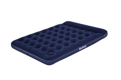 Bestway Dubbel Matras met Voetpomp 203x152x28 cm Opblaasbaar en Camping 67226