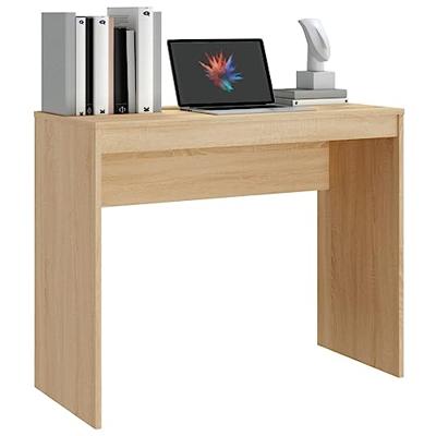 Bureau 90x40x72 cm bewerkt hout sonoma eikenkleurig