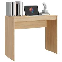 Bureau 90x40x72 cm bewerkt hout sonoma eikenkleurig - thumbnail