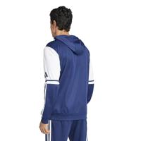 adidas Squadra 25 Hooded Trainingsjack Donkerblauw Wit - thumbnail