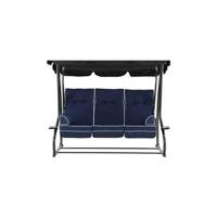 Venture Home Hanna Kussenset 10 x 120 x 165 - Blauw - thumbnail