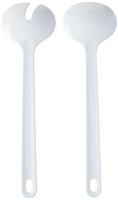 Fackelmann basic saladeset 26 cm wit san kunstof 2 stuks - thumbnail