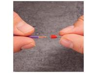 Quadrios 2010C389 Assortiment adereindhulzen 0.75 mm², 1 mm², 1.5 mm², 2.5 mm² Deels geïsoleerd 120 stuk(s) - thumbnail