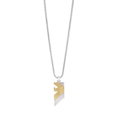 Ketting Dames Emporio Armani EGS3073040 Zilverkleurig