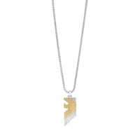Ketting Dames Emporio Armani EGS3073040 Zilverkleurig - thumbnail