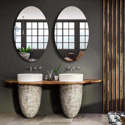 Boss & Wessing Badkamerspiegel LED BWS Spark Ovale - Verticaal 100x60 cm