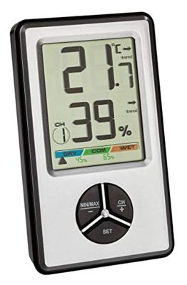 TFA Dostmann Sonstiges Haushaltsgerät 30.5045.54 Draadloze thermo- en hygrometer Wit TFA Dostmann Sonstiges Haushaltsgerät 30.5045.54 Draadloze thermo- en hygrometer Wit